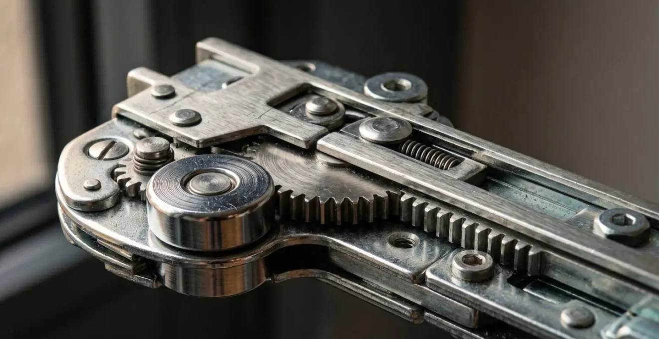 Mécanisme de crémone moderne pour fenêtre avec système multipoints